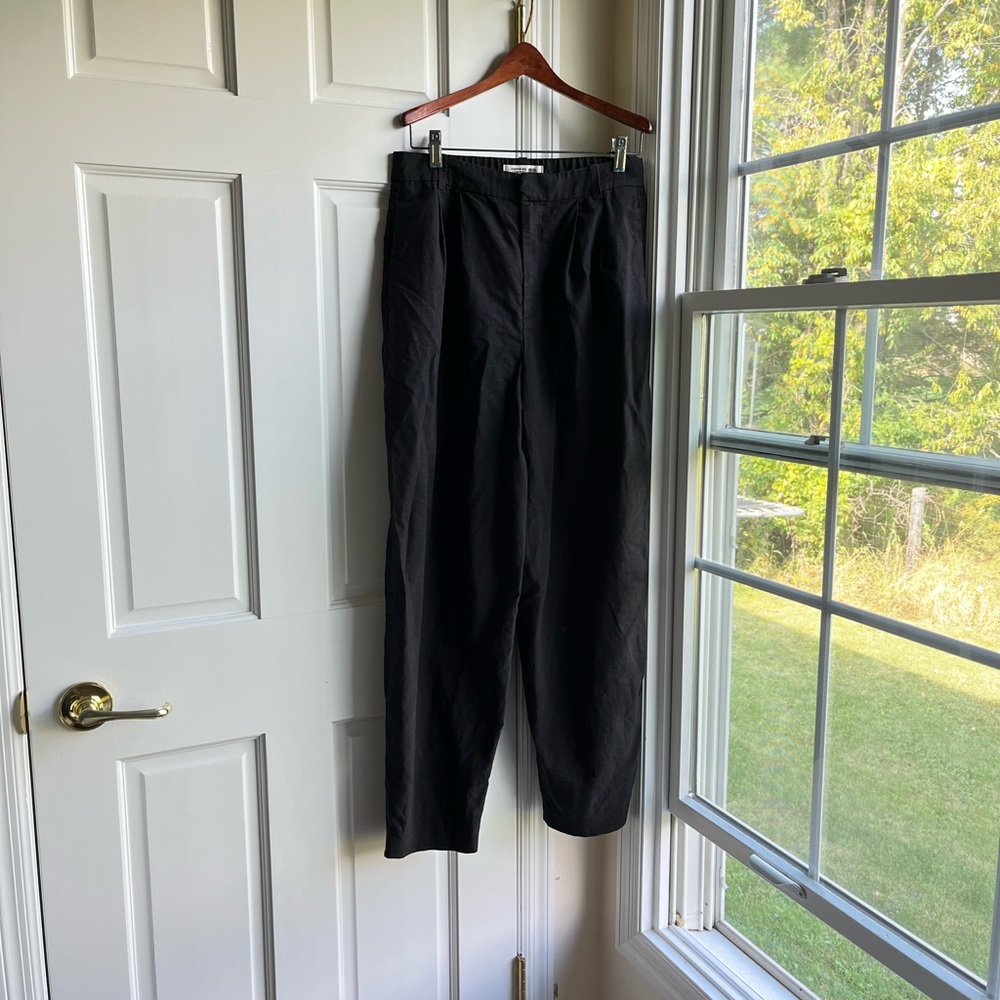 Linen Balloon Pants